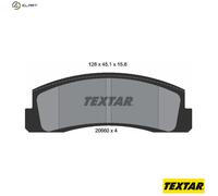 Textar Brake Pad Set 2066001 – Disc Brake for LADA Niva Nadeschda