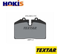 BRAKE PAD SET DISC BRAKE 2087708 FOR PORSCHE 911/Convertible/Speedster/Targa 911