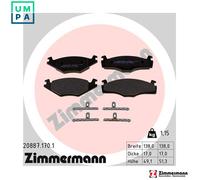 BRAKE PAD SET DISC BRAKE 20887.170.1 FOR VW POLO/CLASSIC/Van/Hatchback SEAT