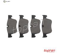 BRAKE PAD SET DISC BRAKE 209 189 FOR PEUGEOT PARTNER/Box/Body/MPV RIFTER OPEL