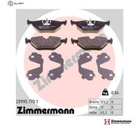 ZIMMERMANN 20995.170.1 Brake pad set
