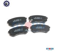 BRAKE PAD SET DISC BRAKE 20H0307-OYO FOR HYUNDAI KIA PICANTO/II D3FA 1.1L 3cyl