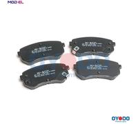 BRAKE PAD SET DISC BRAKE 20H0307-OYO FOR HYUNDAI KIA PICANTO/II D3FA 1.1L 3cyl