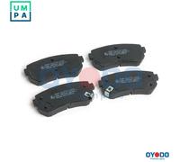 BRAKE PAD SET DISC BRAKE 20H0308-OYO FOR HYUNDAI KIA CEE'D/PRO/Hatchback/SW 1.1L