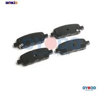 BRAKE PAD SET DISC BRAKE 20H1018-OYO FOR RENAULT INFINITI NISSAN TIIDA JUKE
