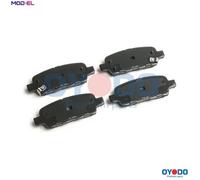 BRAKE PAD SET DISC BRAKE 20H1018-OYO FOR RENAULT INFINITI NISSAN TIIDA JUKE