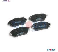 BRAKE PAD SET DISC BRAKE 20H1029-OYO FOR RENAULT NISSAN QASHQAI/II/VAN/SUV 1.6L