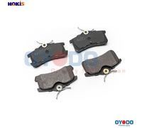 BRAKE PAD SET DISC BRAKE 20H2017-OYO FOR TOYOTA COROLLA/Liftback/Compact 1.8L