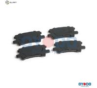 BRAKE PAD SET DISC BRAKE 20H2026-OYO FOR LEXUS 2GR-FE 3.5L 1MZ-FE 3.0L 6cyl RX