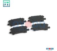 BRAKE PAD SET DISC BRAKE 20H2026-OYO FOR LEXUS 2GR-FE 3.5L 1MZ-FE 3.0L 6cyl RX