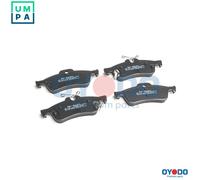 BRAKE PAD SET DISC BRAKE 20H2036-OYO FOR TOYOTA YARIS/Hatchback/Van DAIHATSU