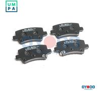 BRAKE PAD SET DISC BRAKE 20H4009-OYO FOR HONDA CIVIC/VIII/Hatchback 1.8L 4cyl