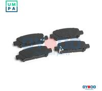 BRAKE PAD SET DISC BRAKE 20H7003-OYO FOR SUBARU OUTBACK LEGACY/IV/III IMPREZA