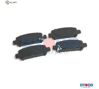 BRAKE PAD SET DISC BRAKE 20H7003-OYO FOR SUBARU OUTBACK LEGACY/IV/III IMPREZA