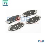 BRAKE PAD SET DISC BRAKE 20H7007-OYO FOR SUBARU EJ257EJ2555/7EJ25 2.5L 4cyl