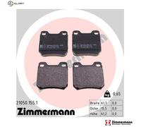 BRAKE PAD SET DISC BRAKE 21050.155.1 FOR OPEL VECTRA/Hatchback Z 18 XEL 4cyl
