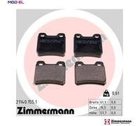 ZIMMERMANN 21140.155.1 Brake pad set
