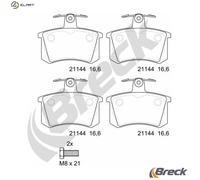 BRAKE PAD SET DISC BRAKE 21144 00 704 00 FOR AUDI ABK/ACE/ABT/AAD 2.0L 1Z 1.9L