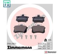 ZIMMERMANN 21144.165.1 Brake pad set