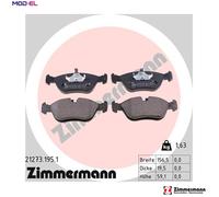 ZIMMERMANN 21273.195.1 Brake pad set