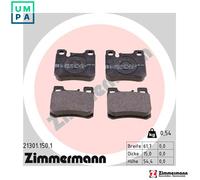 ZIMMERMANN 21301.150.1 Brake pad set