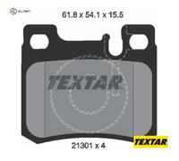 BRAKE PAD SET DISC BRAKE 2130103 FOR MERCEDES-BENZ M 102.910 1.8L 4cyl E-CLASS