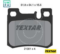 TEXTAR 2130103 Brake pad set