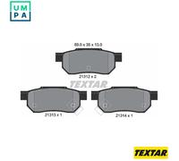 Textar Brake Pad Set Rear 2131201 – Genuine OE 06022SP8000 586005148 1A002643Z