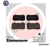 BRAKE PAD SET DISC BRAKE 21381.150.1 FOR CADILLAC SEAT IBIZA/Mk/II DAIMLER