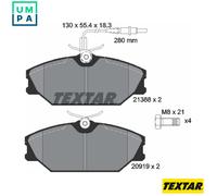 Textar Front Brake Pads fits Renault 25 Espace Laguna Safrane Megane Sport