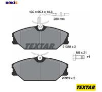 Textar Front Brake Pads fits Renault 25 Espace Laguna Safrane Megane Sport