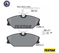 Textar Front Brake Pads fits Renault 25 Espace Laguna Safrane Megane Sport