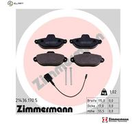ZIMMERMANN 21436.170.5 Brake pad set