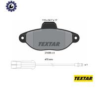 BRAKE PAD SET DISC BRAKE 2143603 FOR ZASTAVA FIAT PUNTO/Hatchback/Van LANCIA