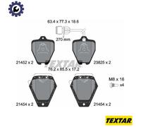 BRAKE PAD SET DISC BRAKE 2145201 FOR AUDI 100 500 A6/S6 A8/S8 AAN 2.2L 5cyl 100