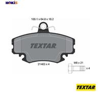 TEXTAR 2146306 Brake pad set