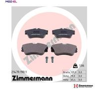 BRAKE PAD SET DISC BRAKE 21479.190.1 FOR VW CARAVELLE/EUROVAN/IV/Bus/Mk 2.0L
