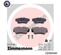 BRAKE PAD SET DISC BRAKE 21479.190.1 FOR VW CARAVELLE/EUROVAN/IV/Bus/Mk 2.0L