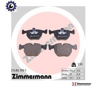 Brake pads 21486.190.1 ZIMMERMANN for BMW ALPINA