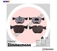ZIMMERMANN 21486.990.1 Brake pad set