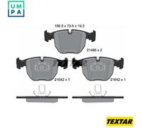 Brake Pad Set For Disc For Alpina B10 BMW 5 Series 7 Series X3 X5 TEXTAR 2148602