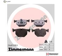 Brake pads 21487.970.1 ZIMMERMANN for BMW LAND ROVER