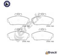 BRAKE PAD SET DISC BRAKE 21515 00 702 10 FOR LAND ROVER MG EXPRESS/Van HONDA