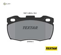 BRAKE PAD SET DISC BRAKE 2151901 FOR LAND ROVER DEFENDER/Station/Wagon/SUV/Up