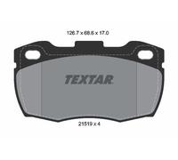BRAKE PAD SET, DISC BRAKE 2151902