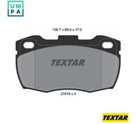 TEXTAR 2151902 Brake pad set