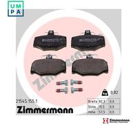 ZIMMERMANN 21545.155.1 Brake pad set