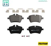 Textar 2154501 Rear Disc Brake Pad Set Fits Nissan
