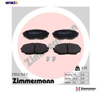 BRAKE PAD SET DISC BRAKE 21552.145.1 FOR MAZDA MX-5/MIATA/ROADSTER/ 1.6L 4cyl