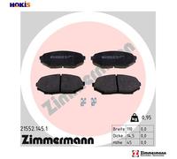 BRAKE PAD SET DISC BRAKE 21552.145.1 FOR MAZDA MX-5/MIATA/ROADSTER/ 1.6L 4cyl